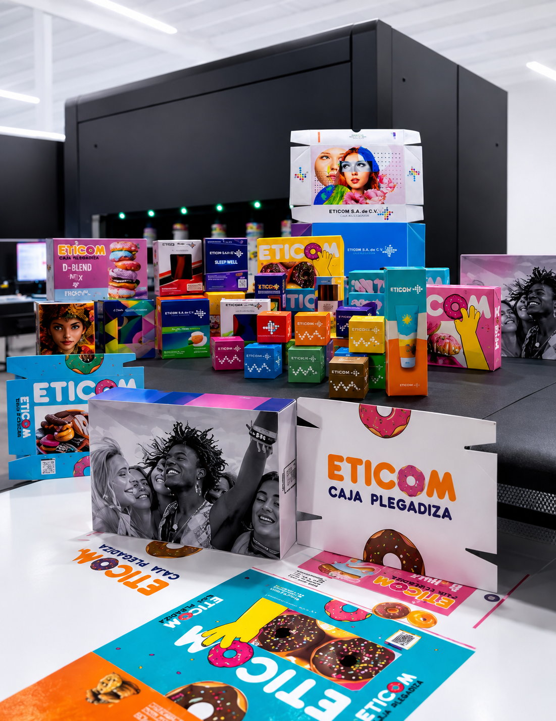 Caja plegadiza
