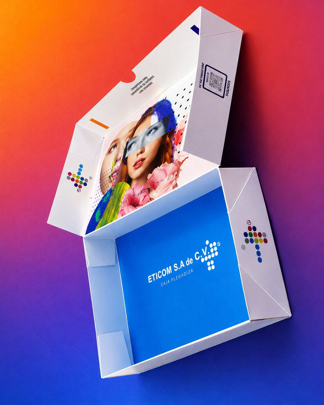 Caja plegadiza